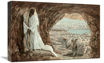 Jesus Tempted in the Wildernes Art