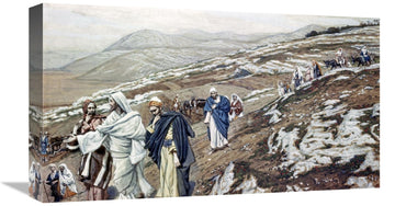 Jesus on His Way to Galilee Art
