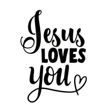 Jesus Loves You Decal