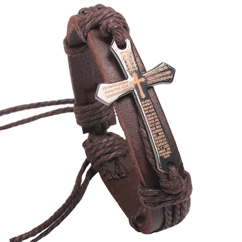 Fashion Cross Jesus Bracelet - Jesus Christ Heals