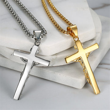 Christ Cross Pendant Necklace