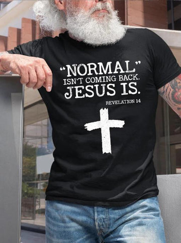 Casual Jesus Christ Cross T-shirt