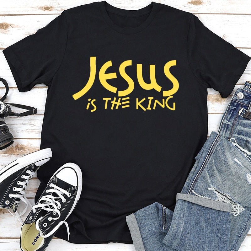Jesus The Way Truth Life Printed T Shirt - Jesus Christ Heals