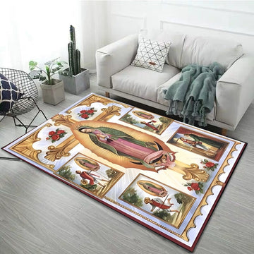 Jesus Mother Printing Carpet
