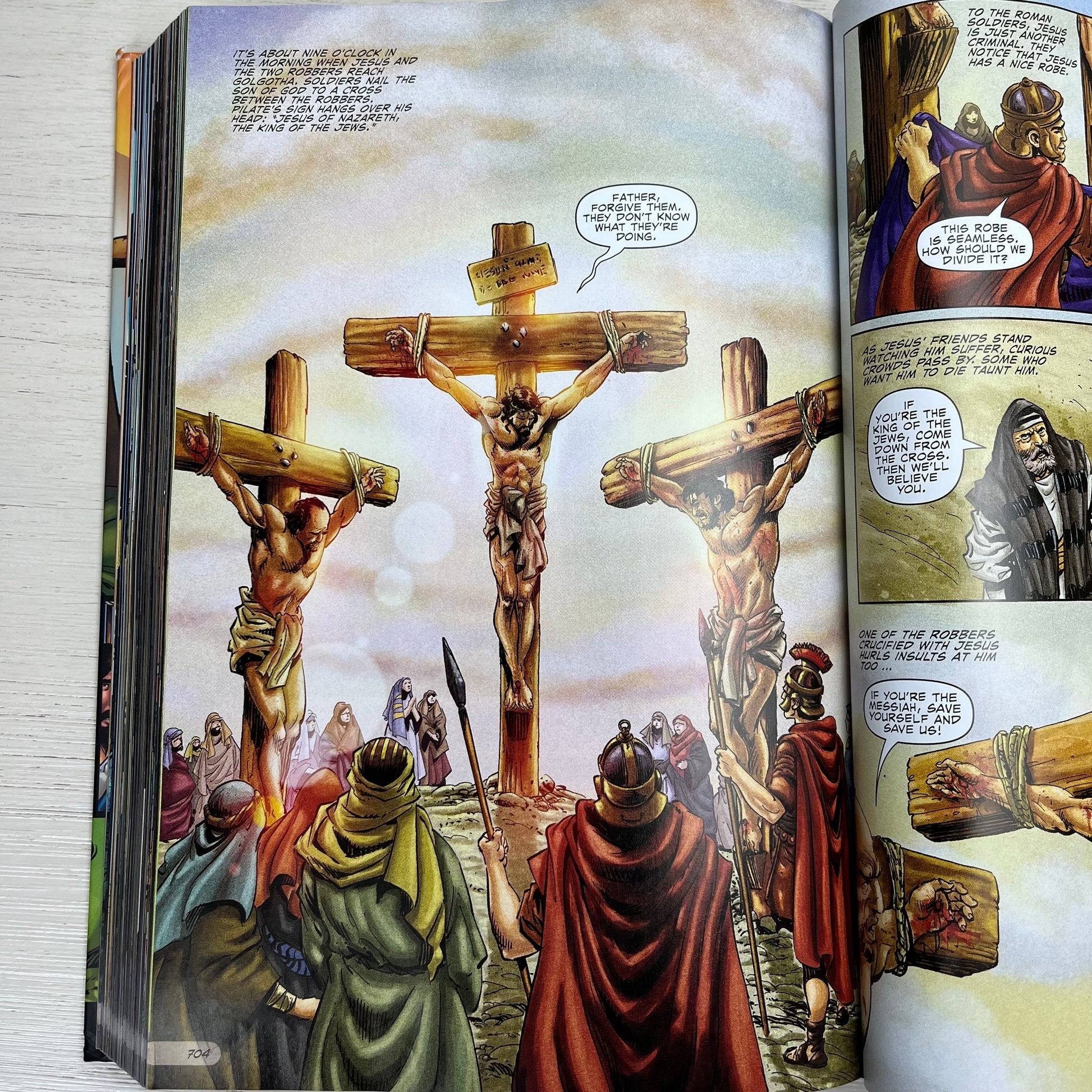 The Action Bible 2020: God'S Redemptive Story Illustrated Action Bible. NEW