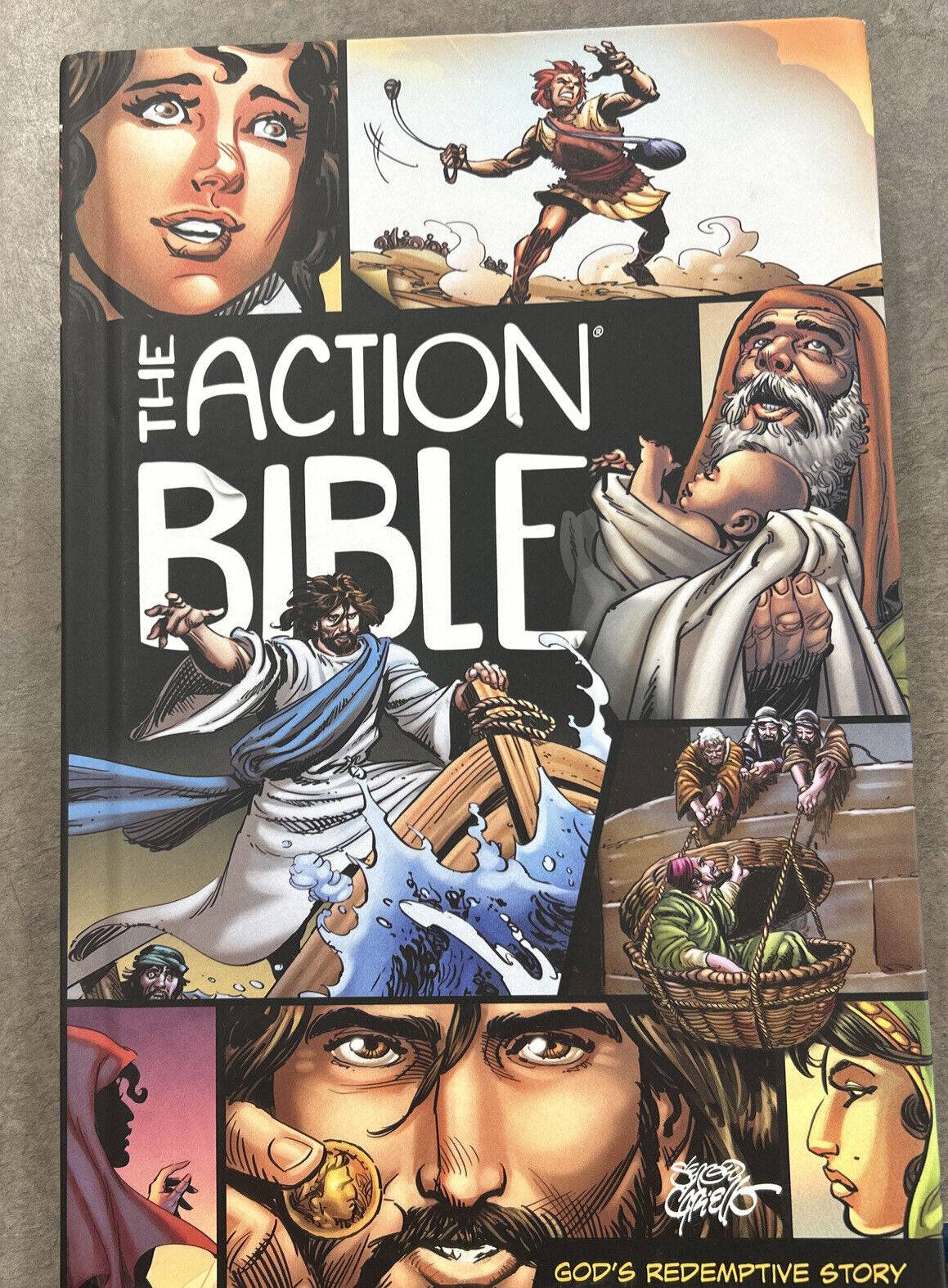 The Action Bible 2020: God'S Redemptive Story Illustrated Action Bible. NEW