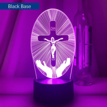 Crucifixion of Jesus Led Night Light