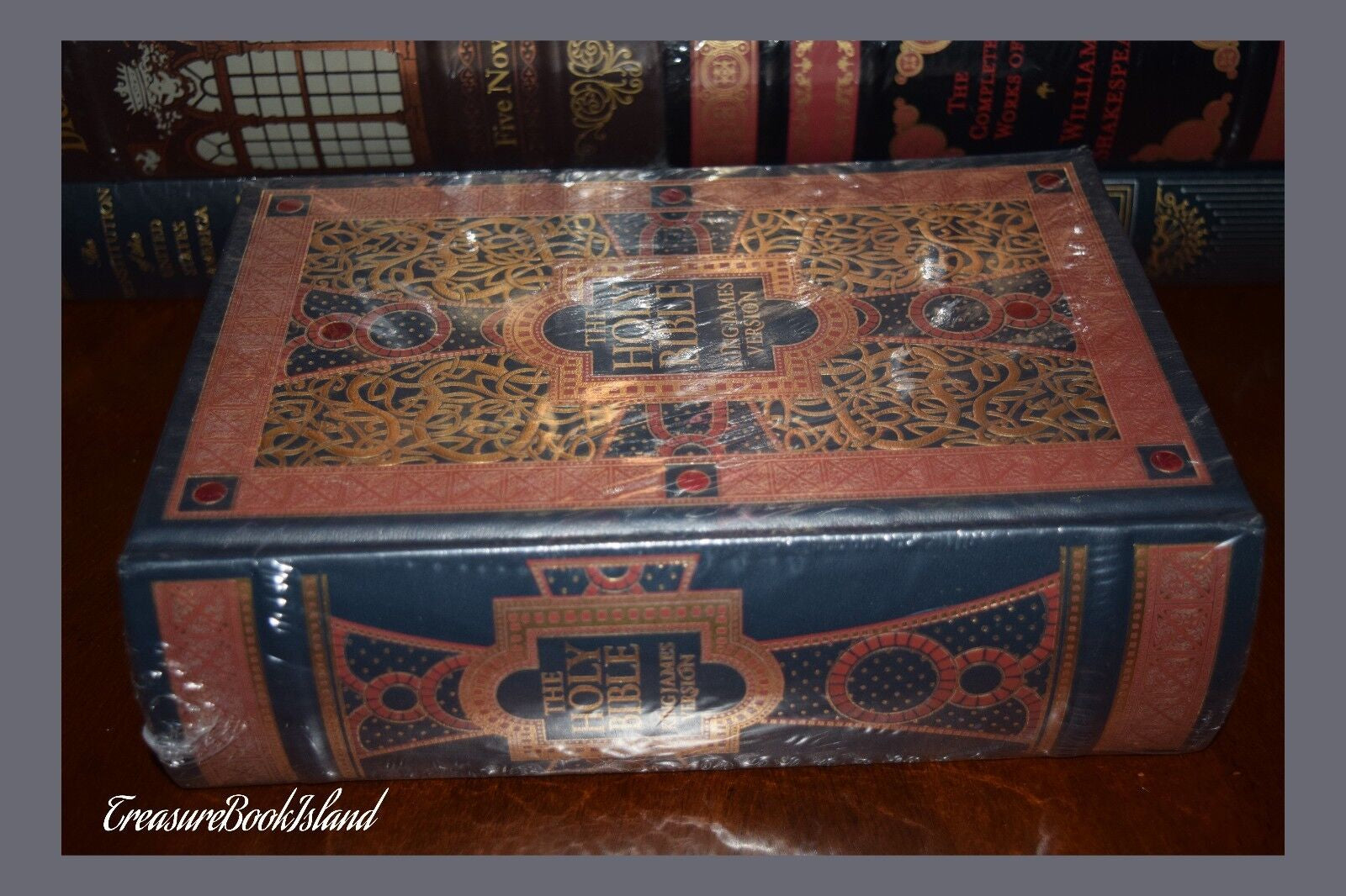 NEW Holy Bible KJV Illustrated Gustave Dore Leather Bound Collectible