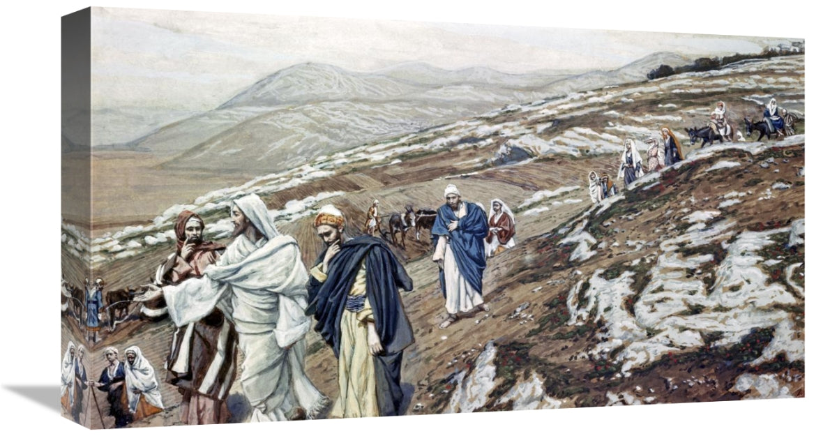 Jesus on His Way to Galilee Art - Jesus Christ Heals