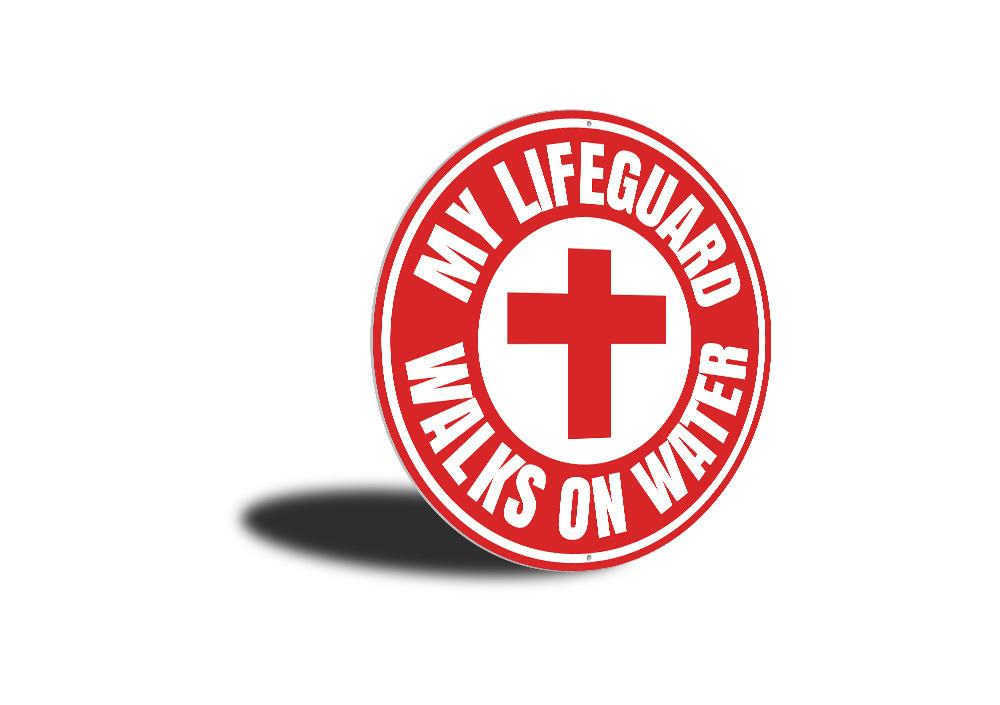 Jesus Lifeguard Sign - Jesus Christ Heals