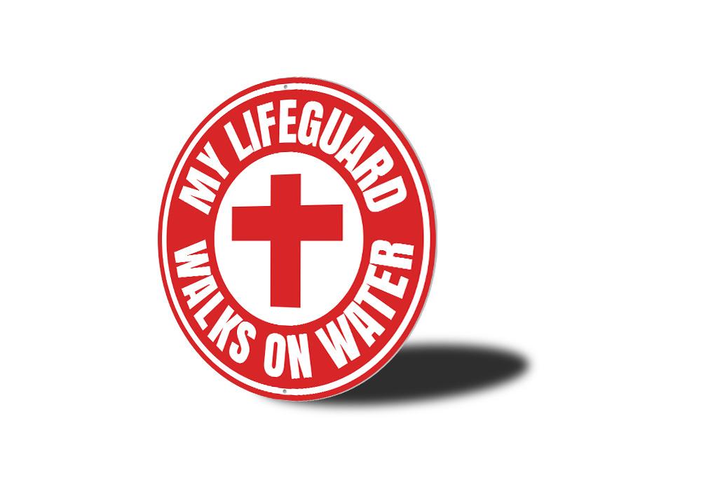 Jesus Lifeguard Sign - Jesus Christ Heals