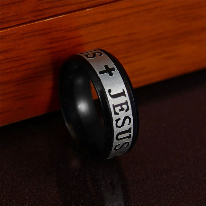 Jesus Cross Ring - Jesus Christ Heals