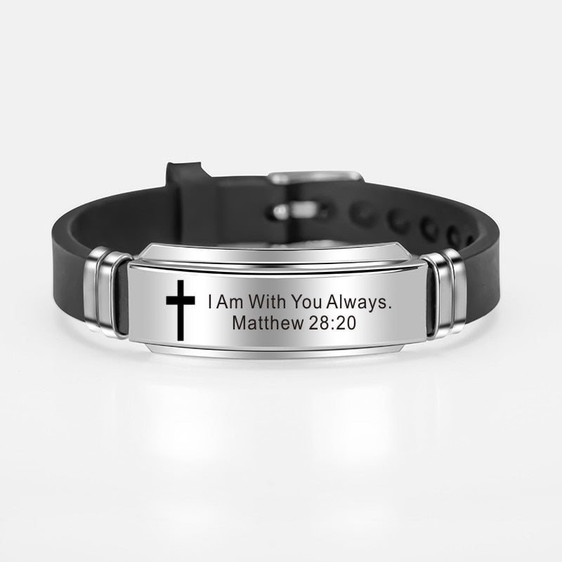 Bible Verse Wristband - Jesus Christ Heals