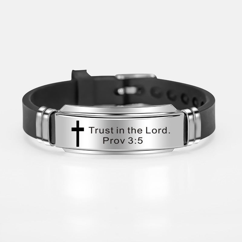 Bible Verse Wristband - Jesus Christ Heals