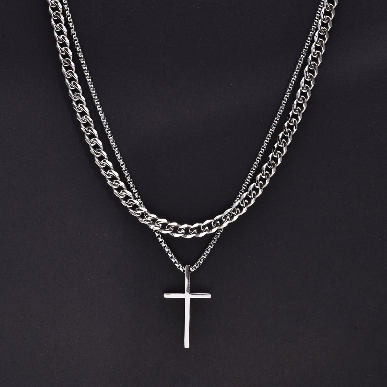 Prayer Jesus Cross Necklaces - Jesus Christ Heals