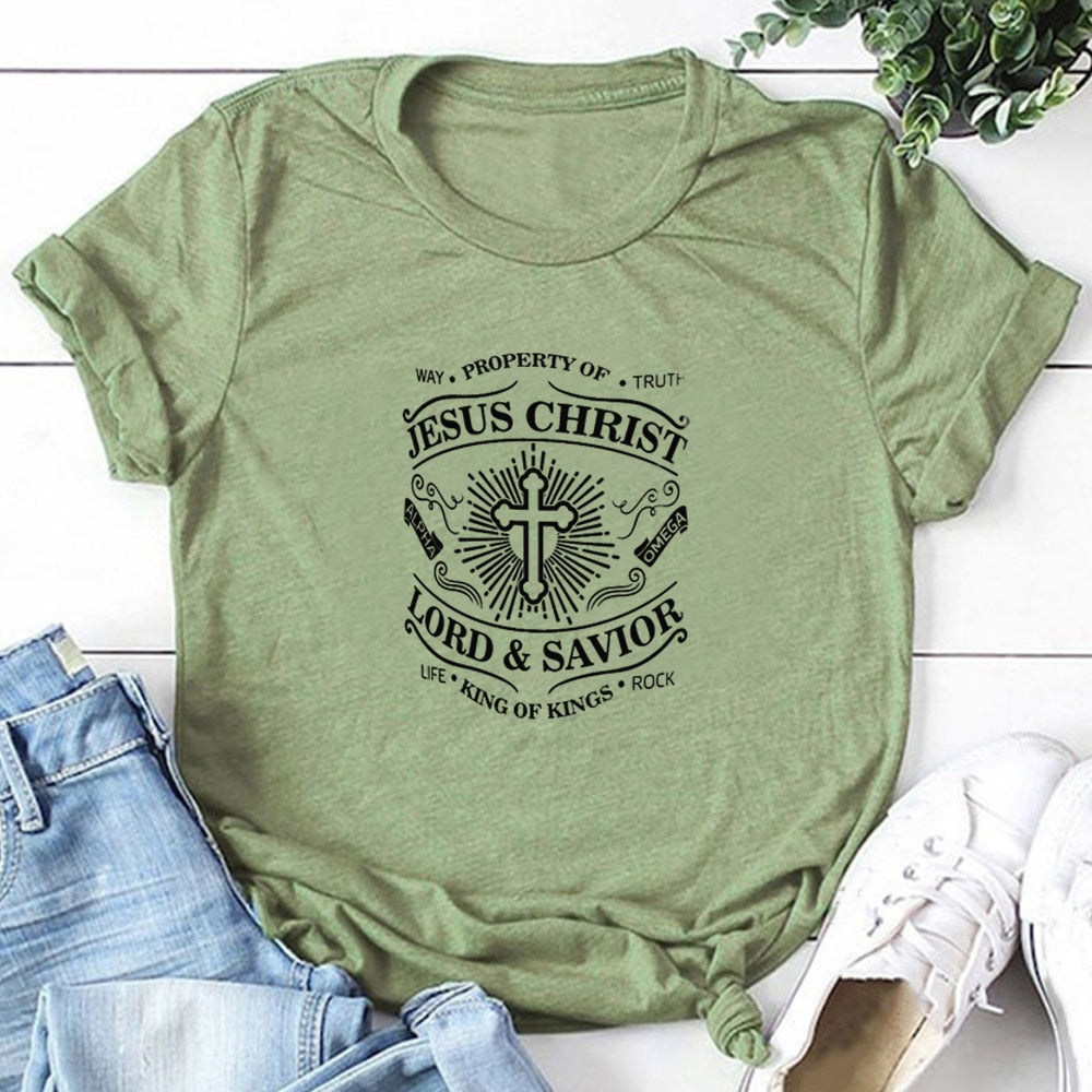 Jesus Christ Lord Savior T Shirt - Jesus Christ Heals