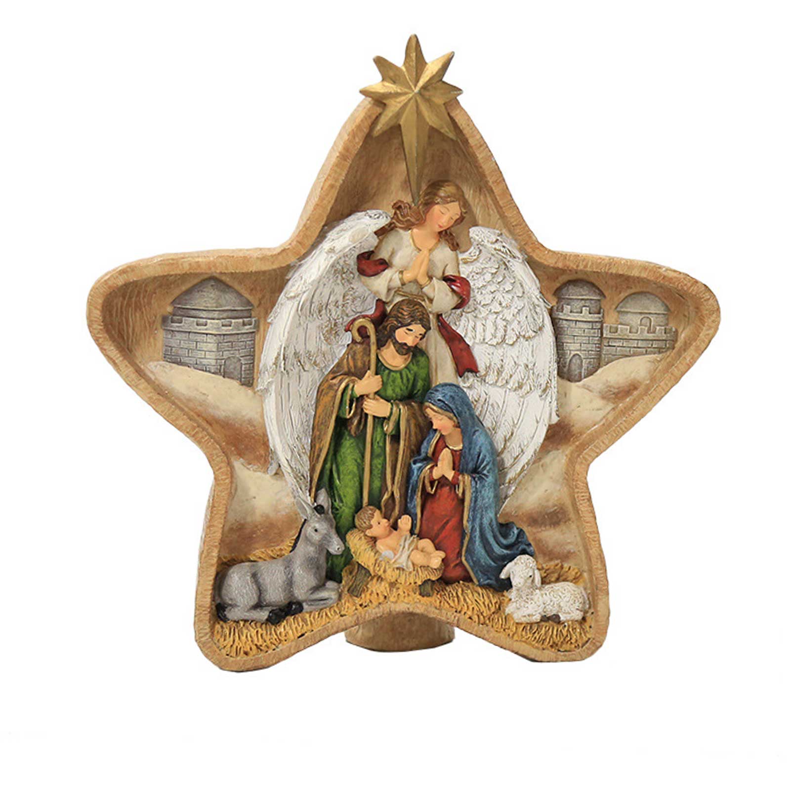 Nativity Scene Statue - Jesus Christ Heals