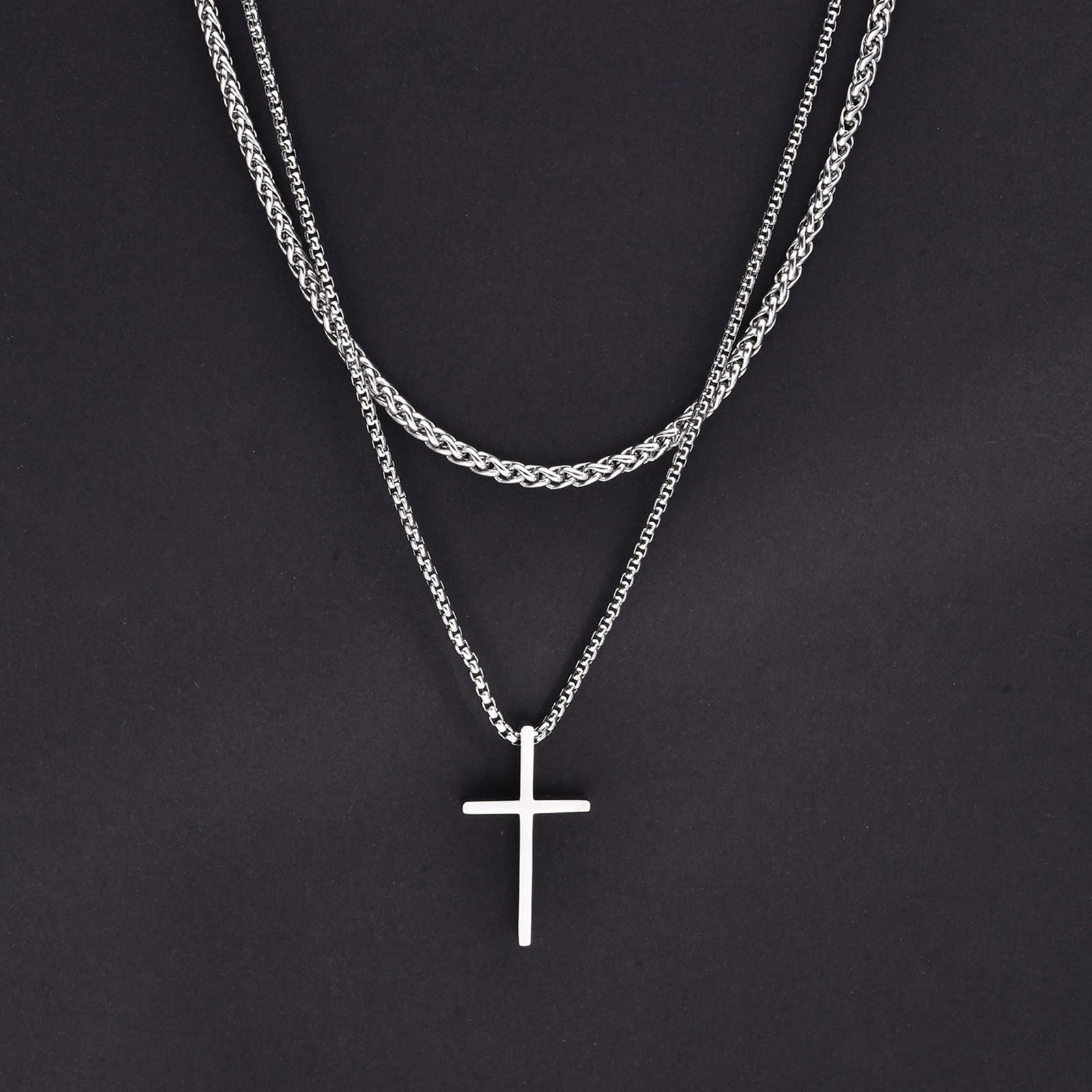 Prayer Jesus Cross Necklaces - Jesus Christ Heals