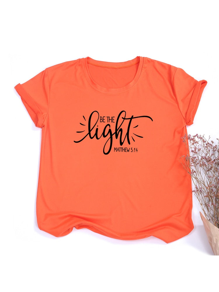 Be The Light T-Shirt - Jesus Christ Heals