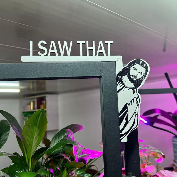 Jesus "I Saw That" Sign - Jesus Christ Heals