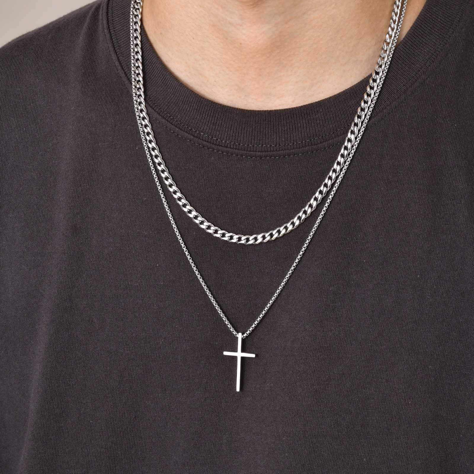 Prayer Jesus Cross Necklaces - Jesus Christ Heals