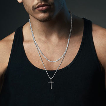 Prayer Jesus Cross Necklaces