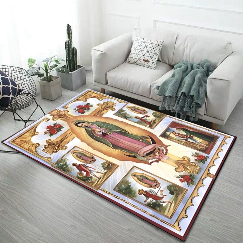 Jesus Mother Printing Carpet - Jesus Christ Heals