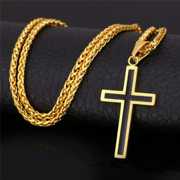 Stainless Steel Cross Necklace