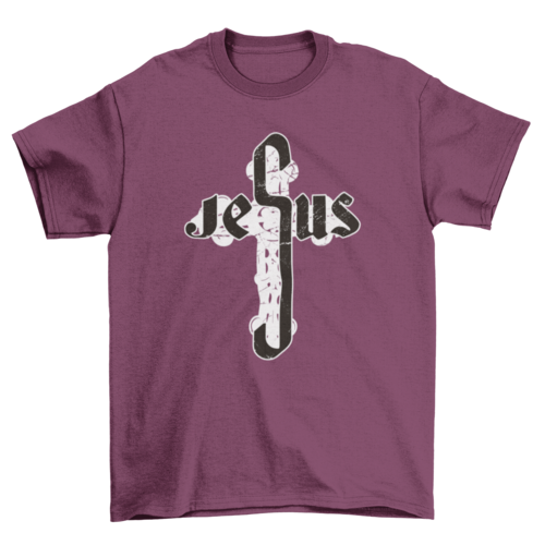 Jesus Cross T-shirt - Jesus Christ Heals