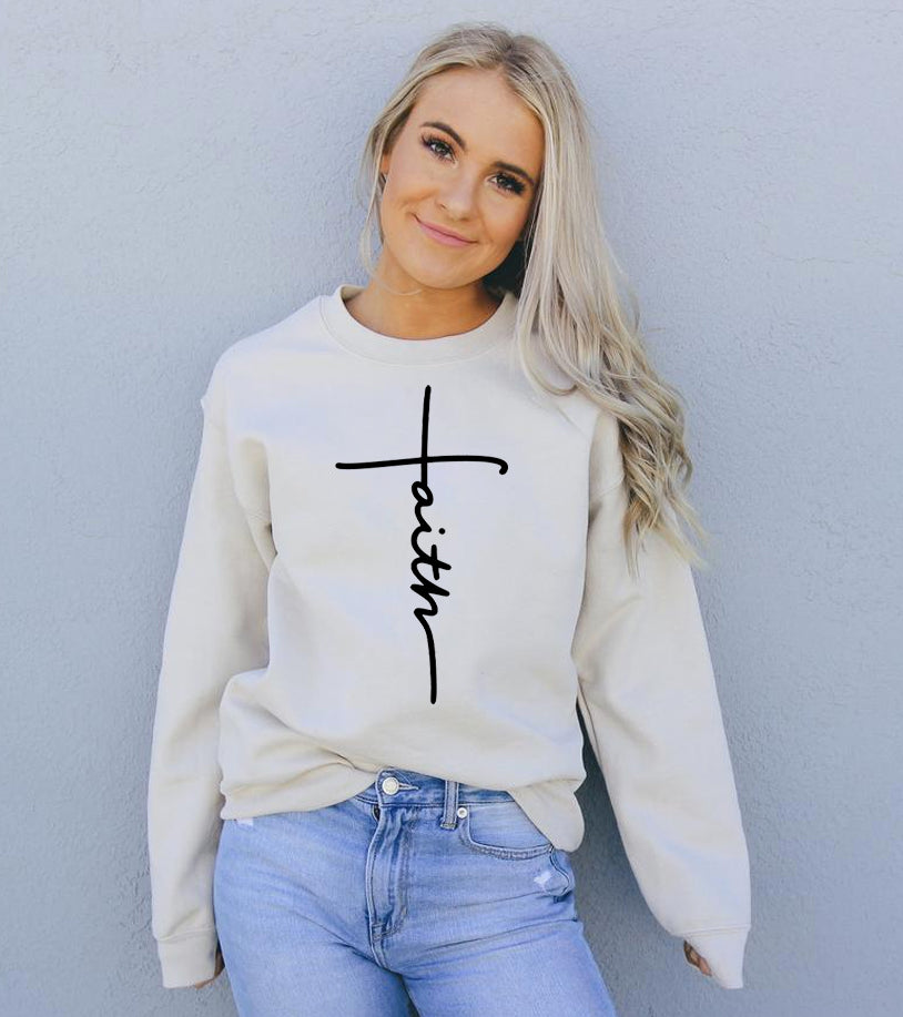 Faith Sweatshirt - Jesus Christ Heals