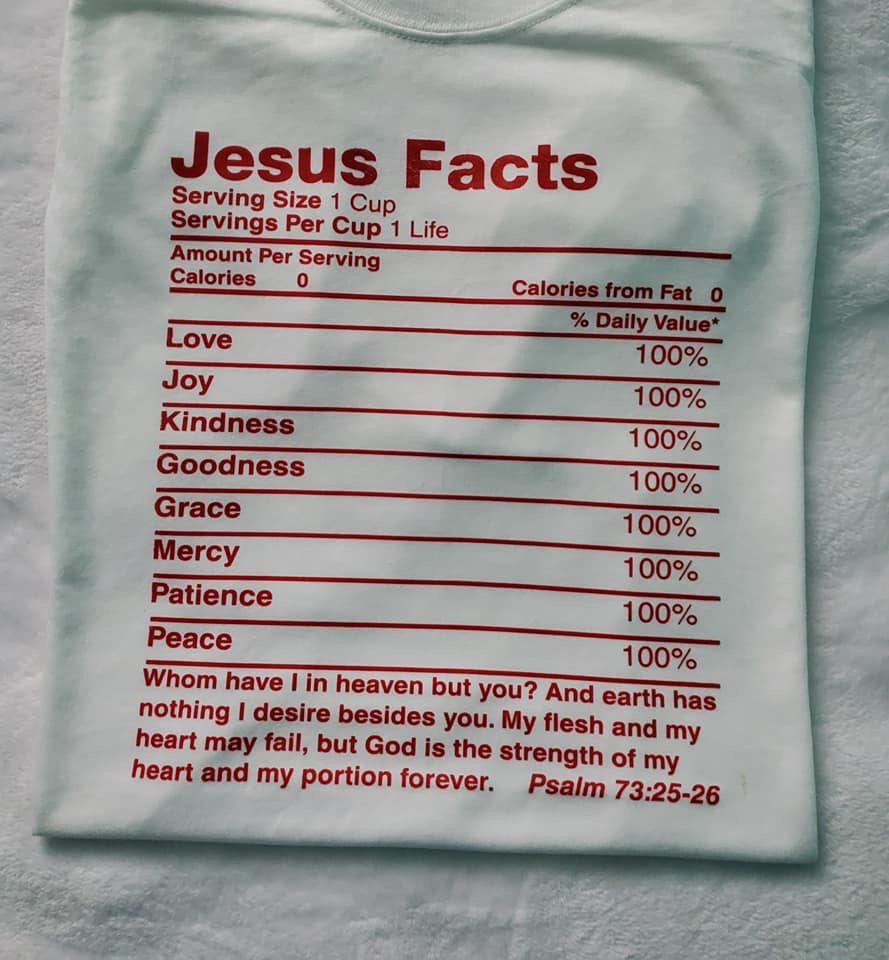 Jesus Facts Shirt, Religious Shirt - Jesus Christ Heals