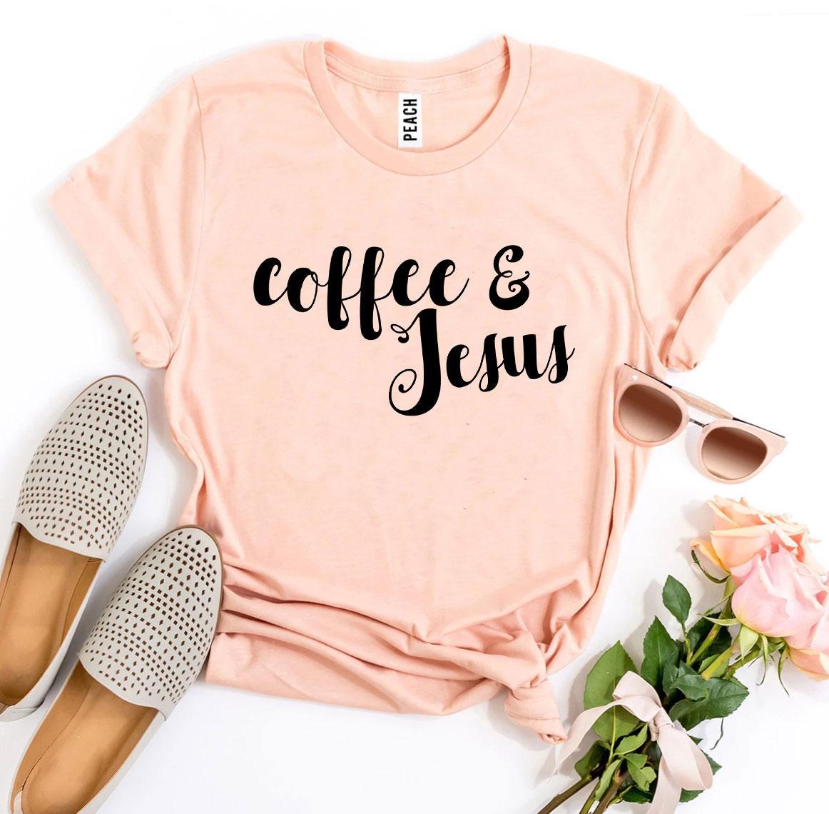 Coffee And Jesus T-shirt - Jesus Christ Heals